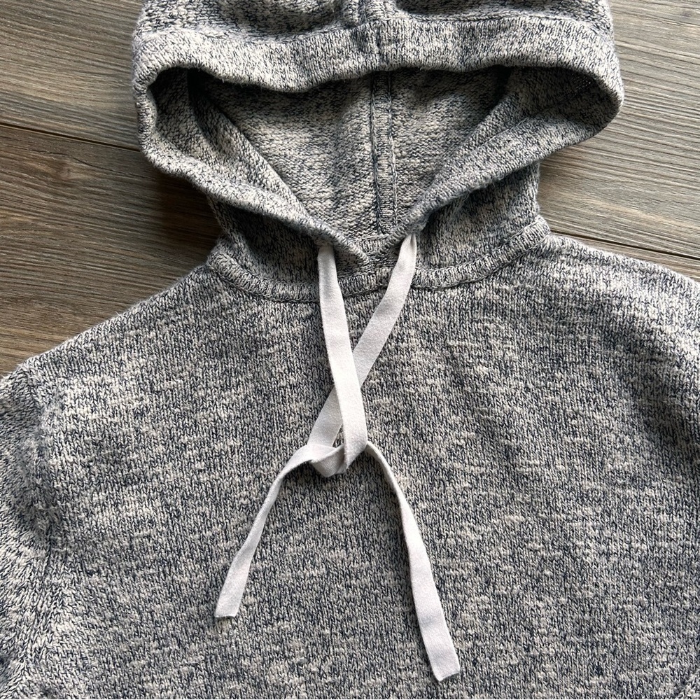 Banana Republic | Heritage Collection Heavyweight Hoodie in Heather Grey (Small)